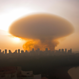 nuclear explosion in mubai india